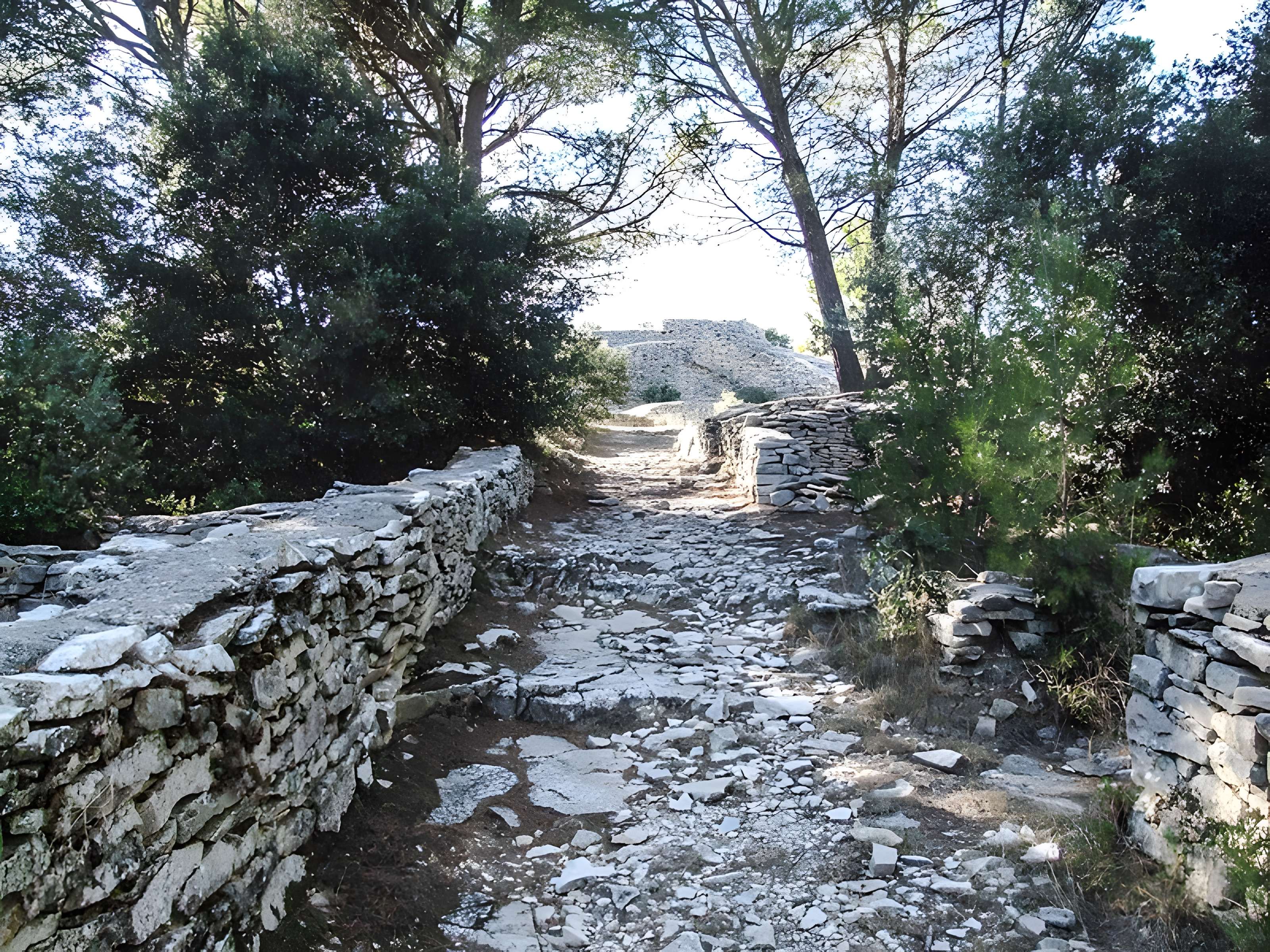 Oppidum de Roque de Viou (également sur commune de Nages-et-Solorgues)
