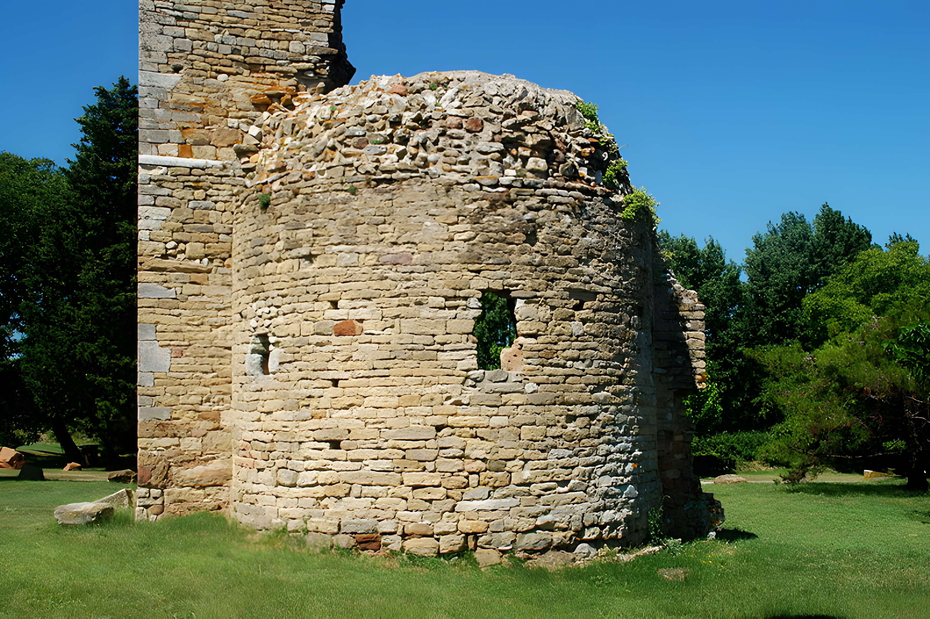 Ruines de la chapelle Saint-Martin