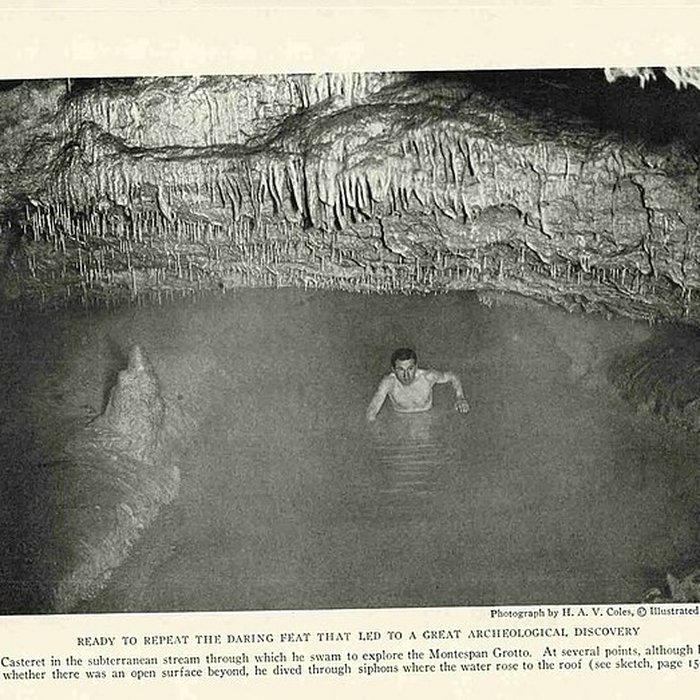 Photo de Galeries et grottes dites Souterrain de Houantaou également sur commune de Montespan