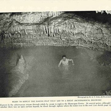 Galeries et grottes dites Souterrain de Houantaou également sur commune de Montespan