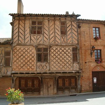 Maison à pans de bois