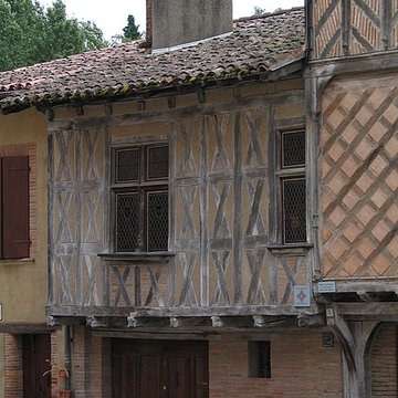 Maison à pans de bois