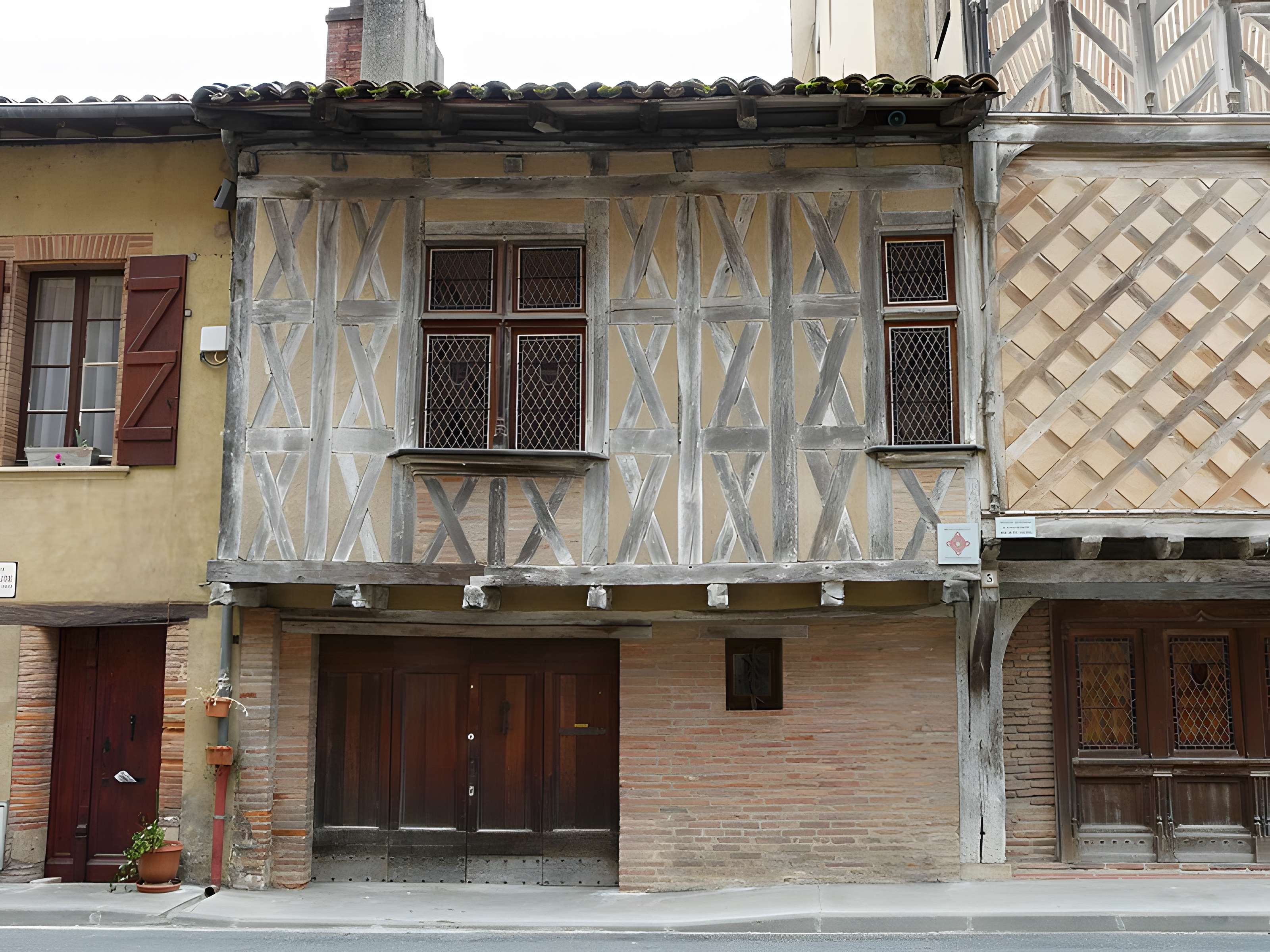 Maison à pans de bois
