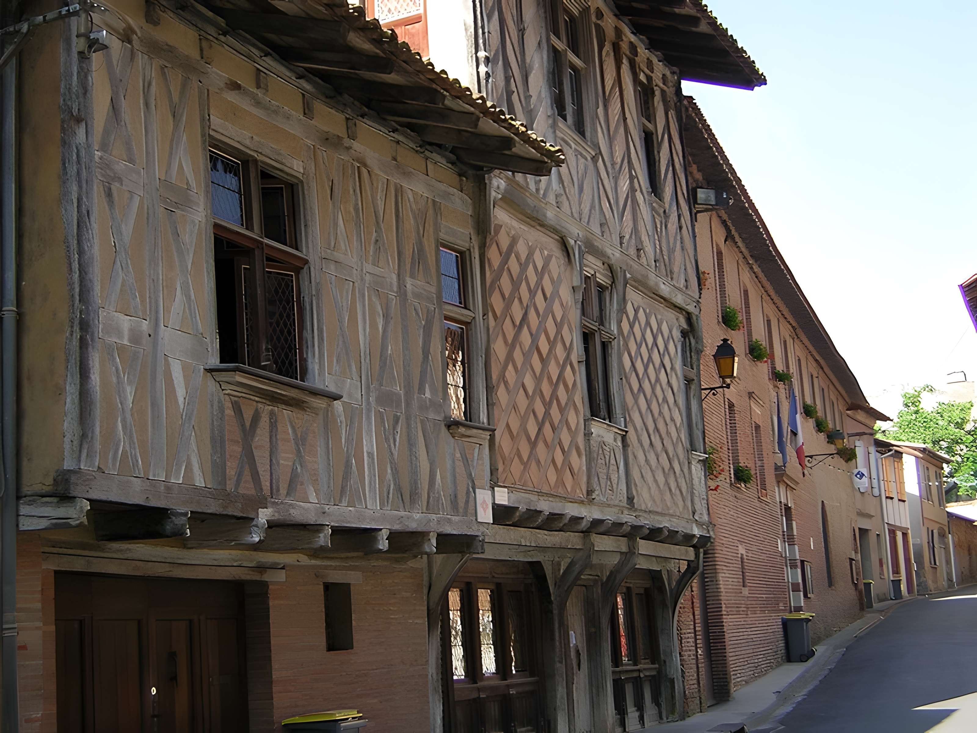 Maison à pans de bois