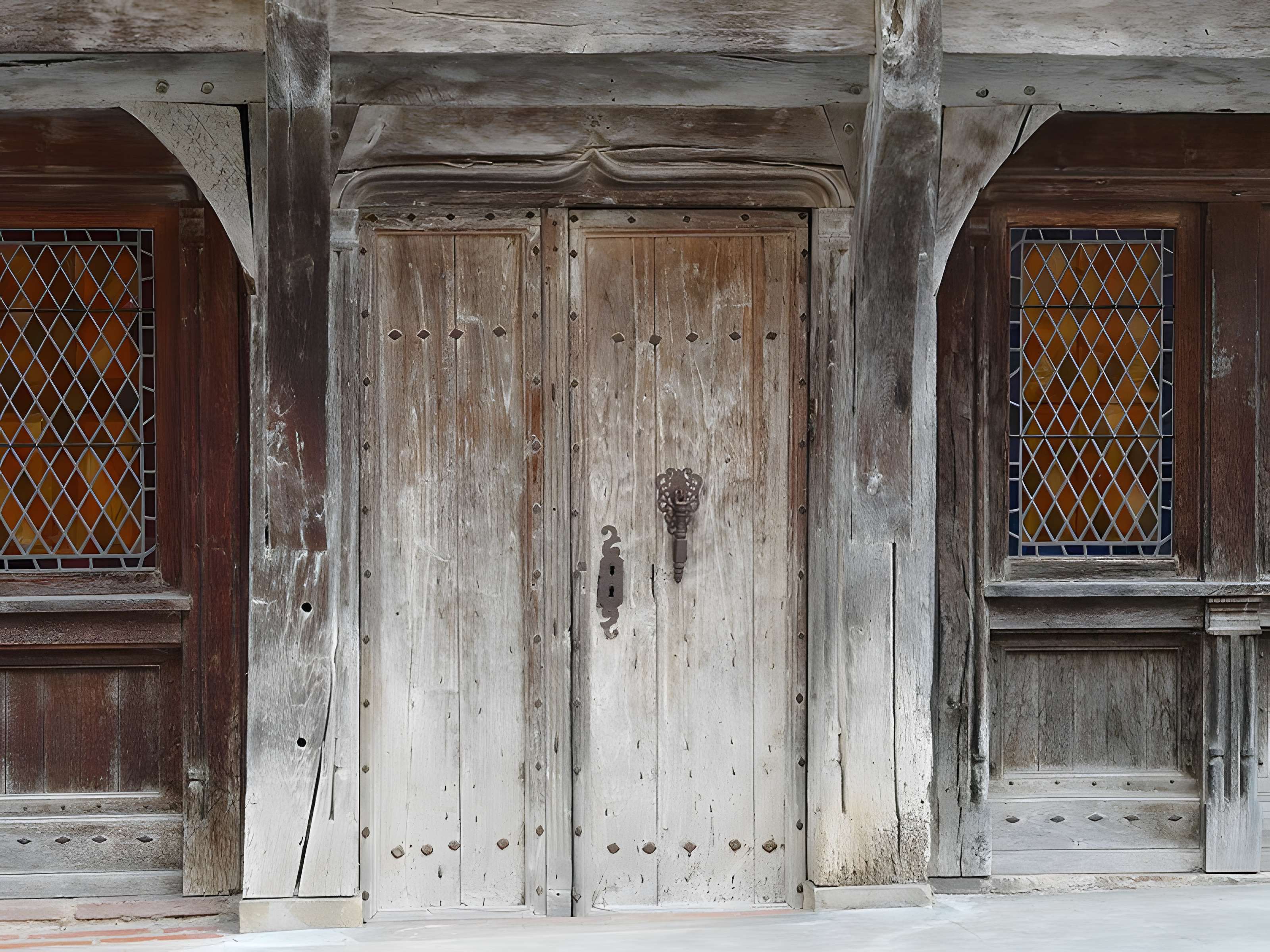 Maison à pans de bois