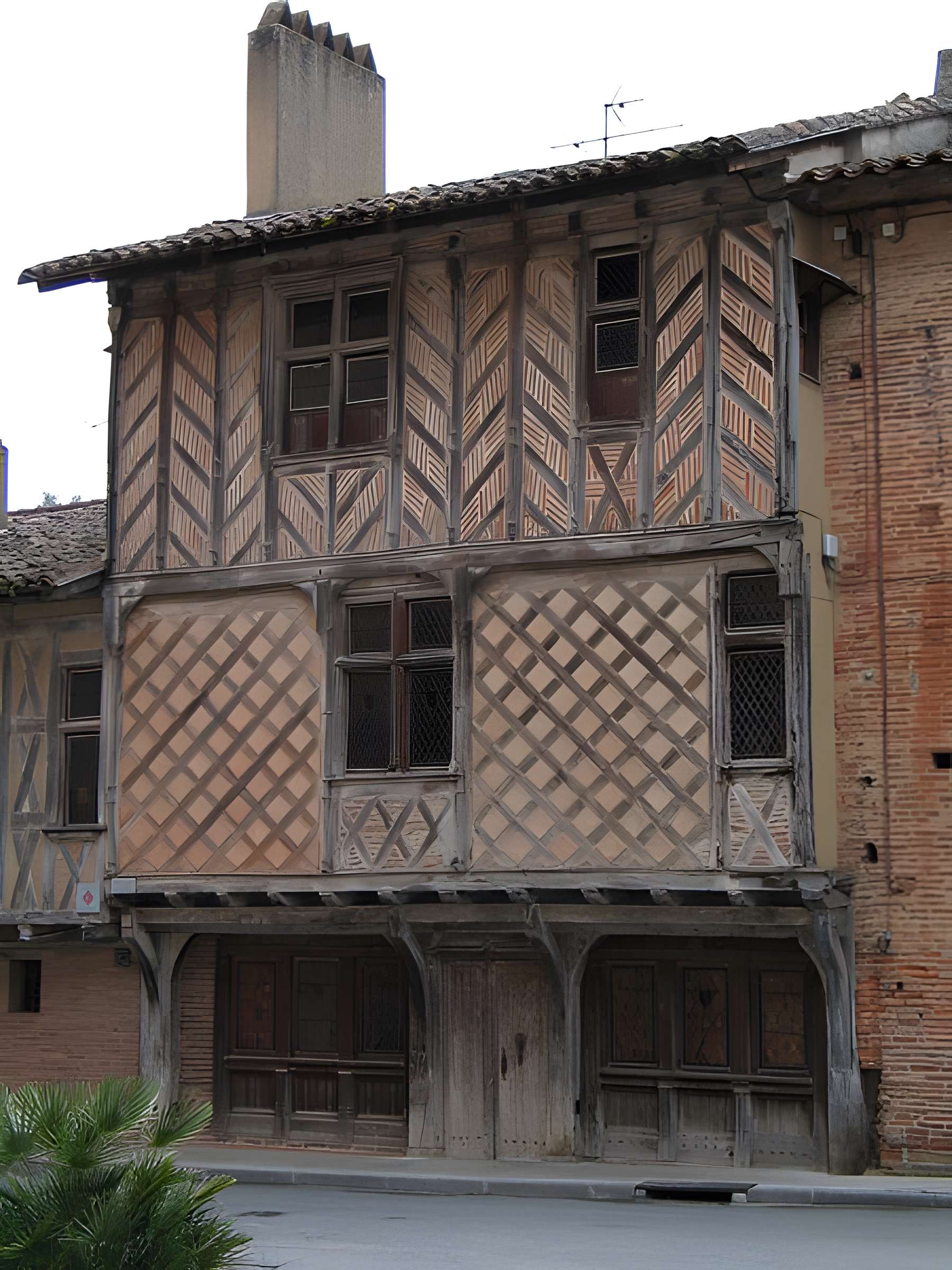 Maison à pans de bois