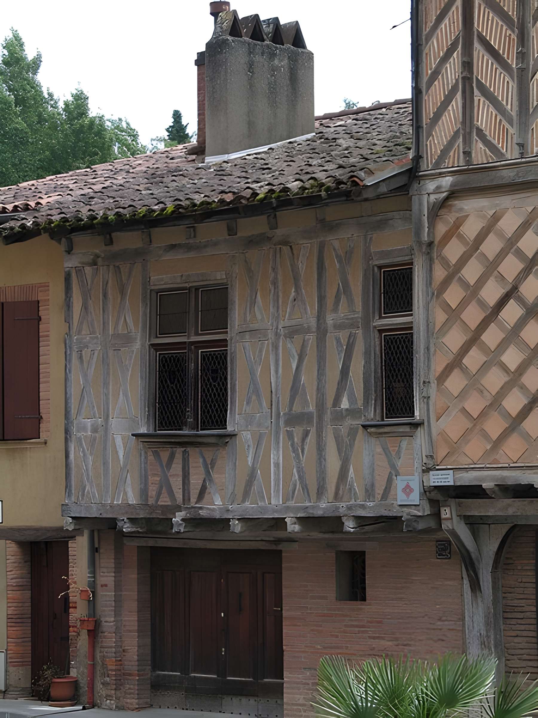 Maison à pans de bois