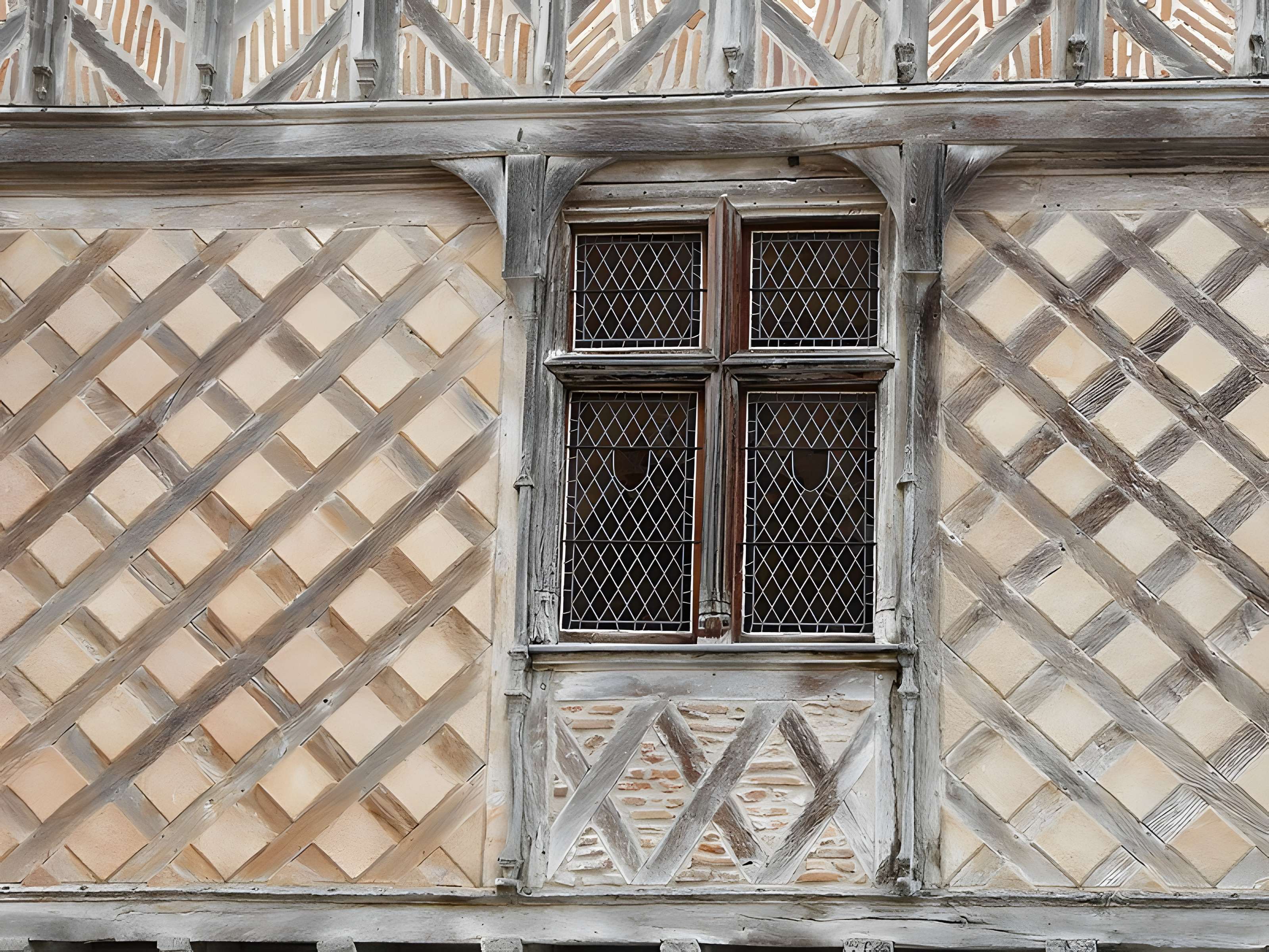 Maison à pans de bois