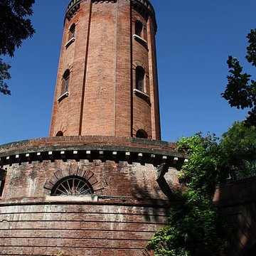 Château deau et station de pompage