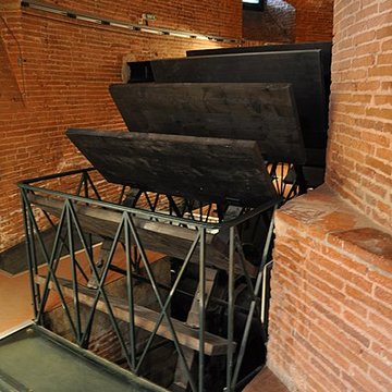 Château deau et station de pompage