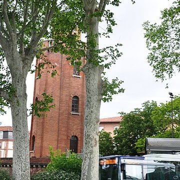 Château deau et station de pompage