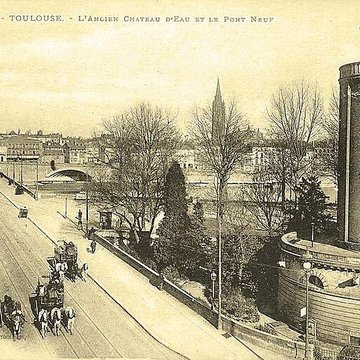 Château deau et station de pompage