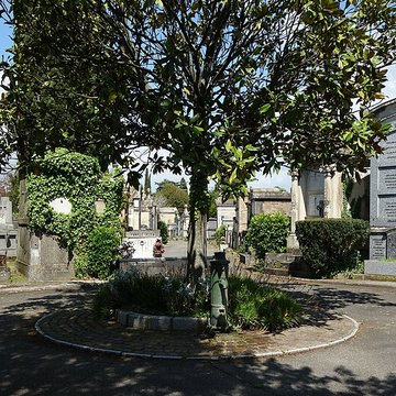 Entrée du cimetière de Terre-Cabade