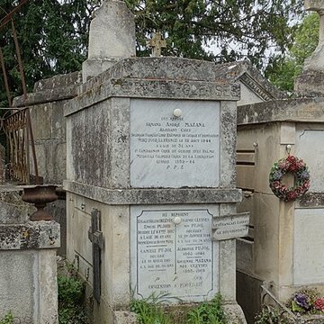Entrée du cimetière de Terre-Cabade
