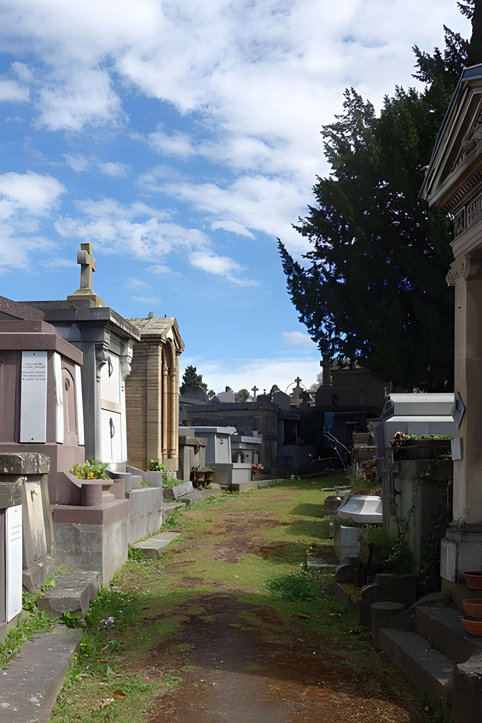 Entrée du cimetière de Terre-Cabade