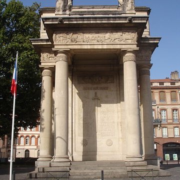 Monument aux morts de la guerre de 1914-1918 des quartiers Bayard, Matabiau, Concorde et Chalets