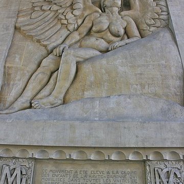 Monument aux morts de la guerre de 1914-1918 des quartiers Bayard, Matabiau, Concorde et Chalets