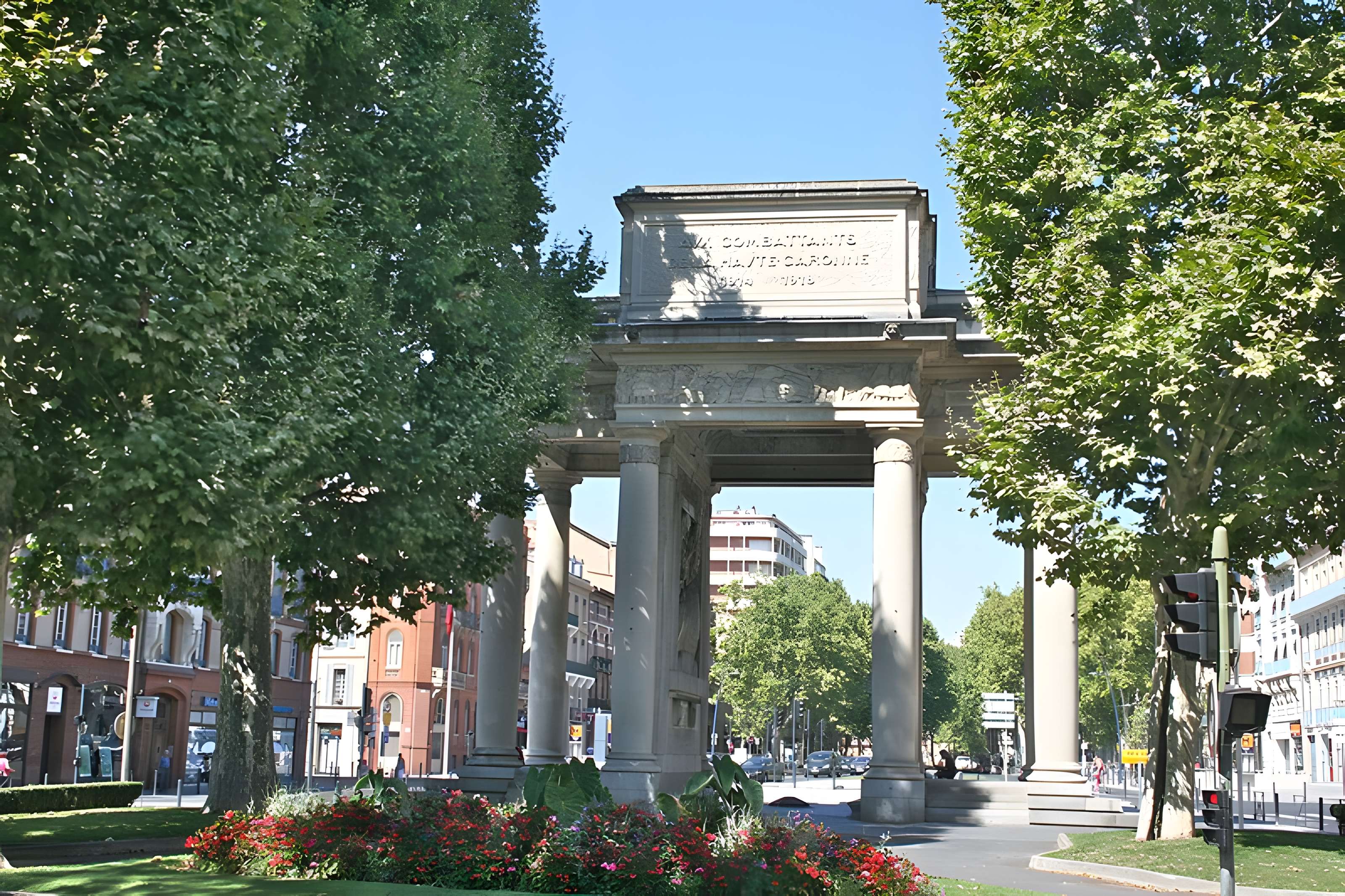 Monument aux morts de la guerre de 1914-1918 des quartiers Bayard, Matabiau, Concorde et Chalets