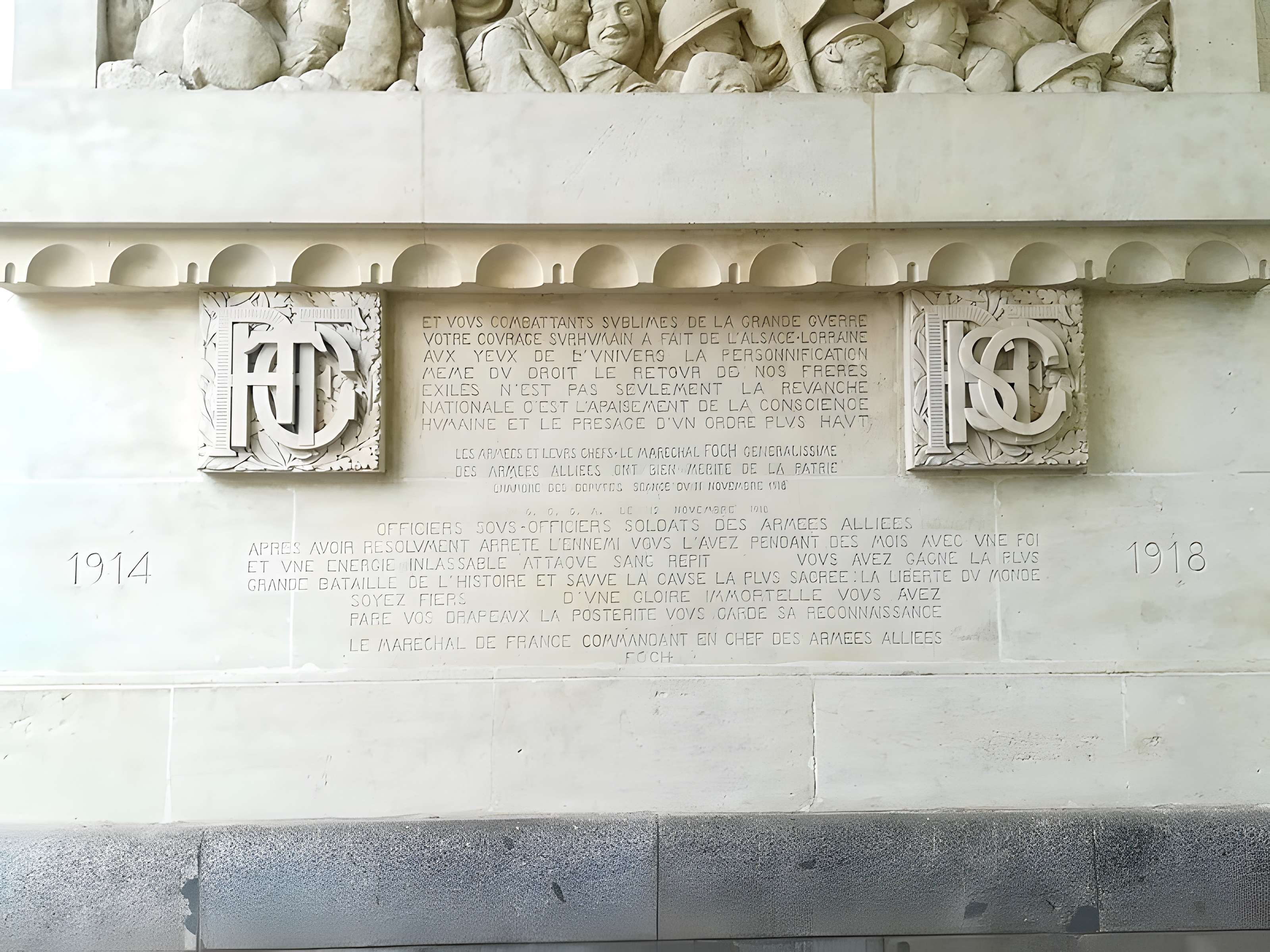 Monument aux morts de la guerre de 1914-1918 des quartiers Bayard, Matabiau, Concorde et Chalets