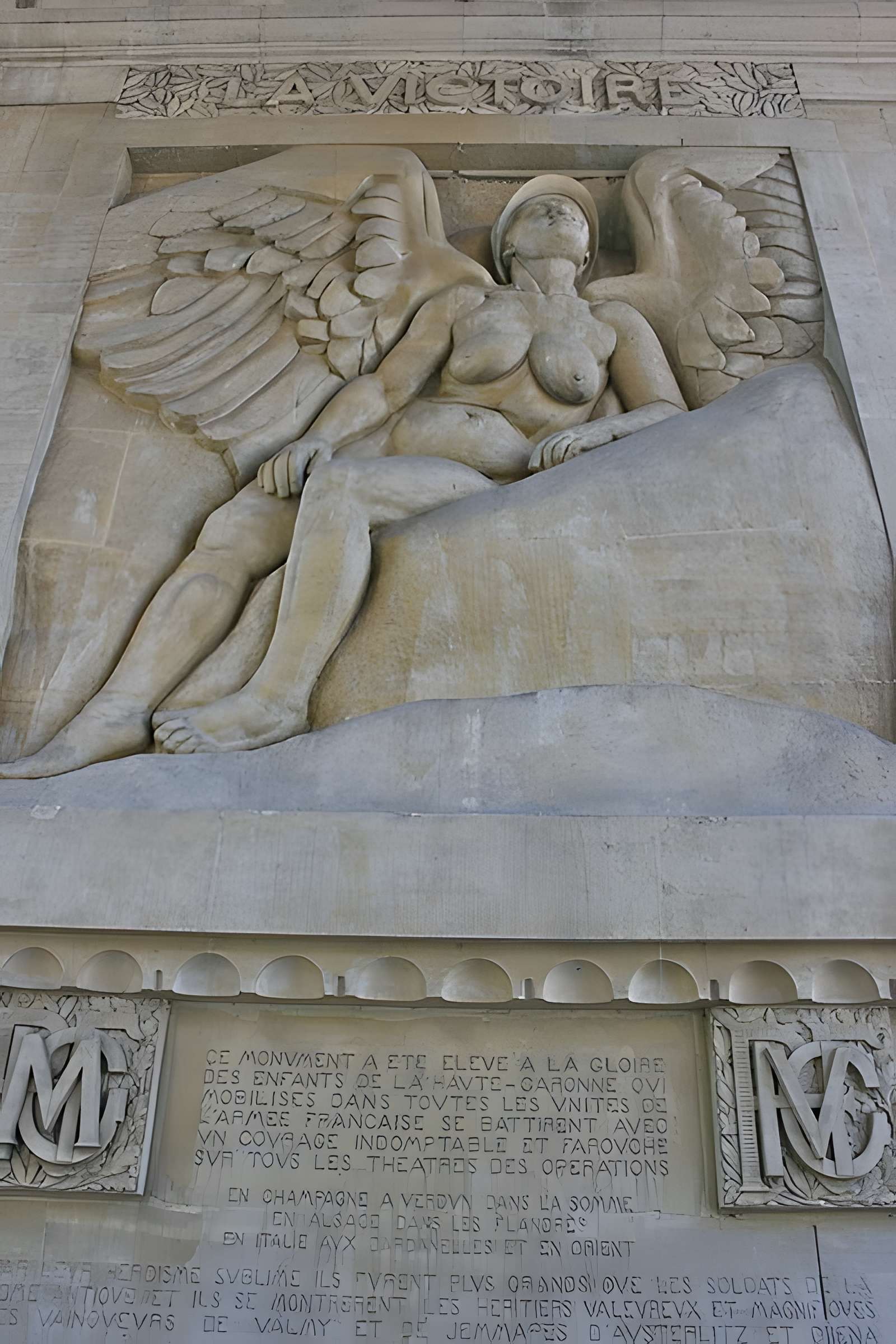 Monument aux morts de la guerre de 1914-1918 des quartiers Bayard, Matabiau, Concorde et Chalets