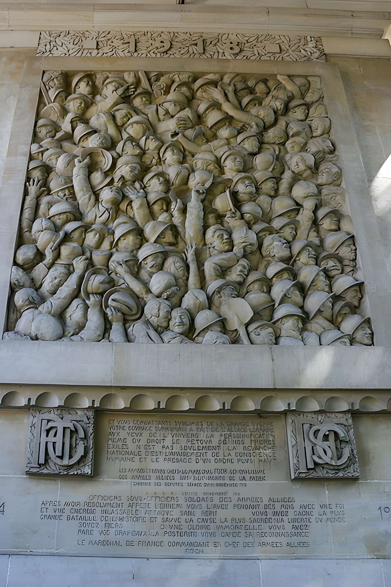 Monument aux morts de la guerre de 1914-1918 des quartiers Bayard, Matabiau, Concorde et Chalets