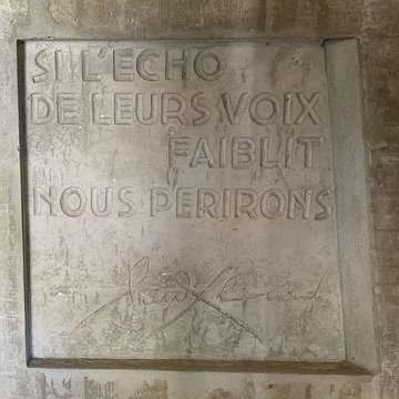 Monument à la gloire de la Résistance