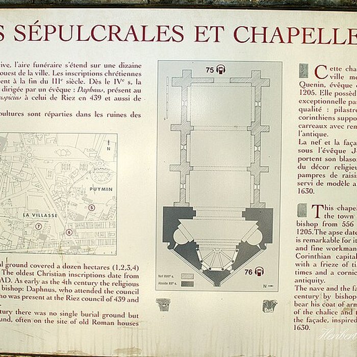 Photo de Chapelle Saint-Quenin de Vaison-la-Romaine