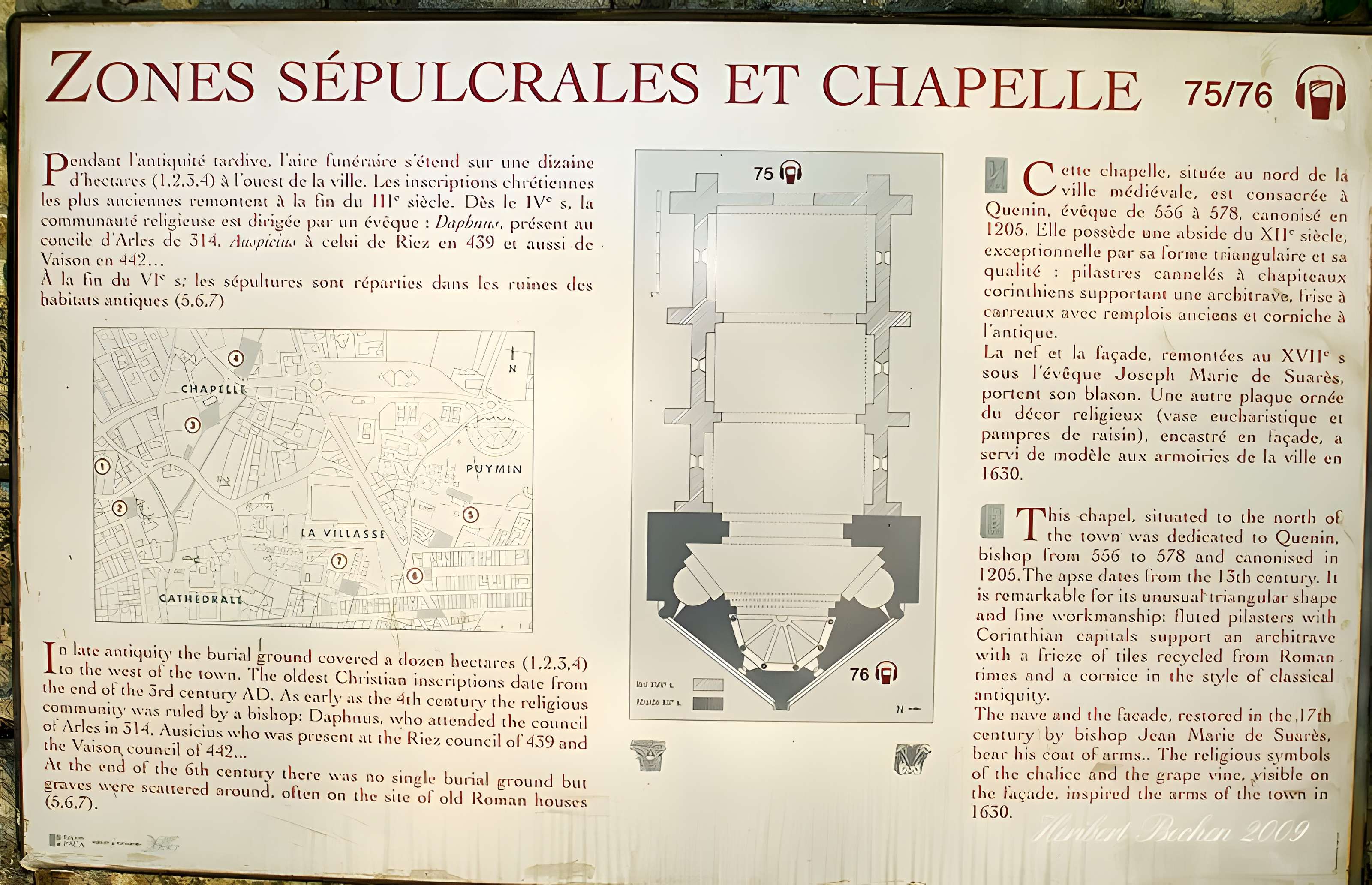 Chapelle Saint-Quenin de Vaison-la-Romaine 