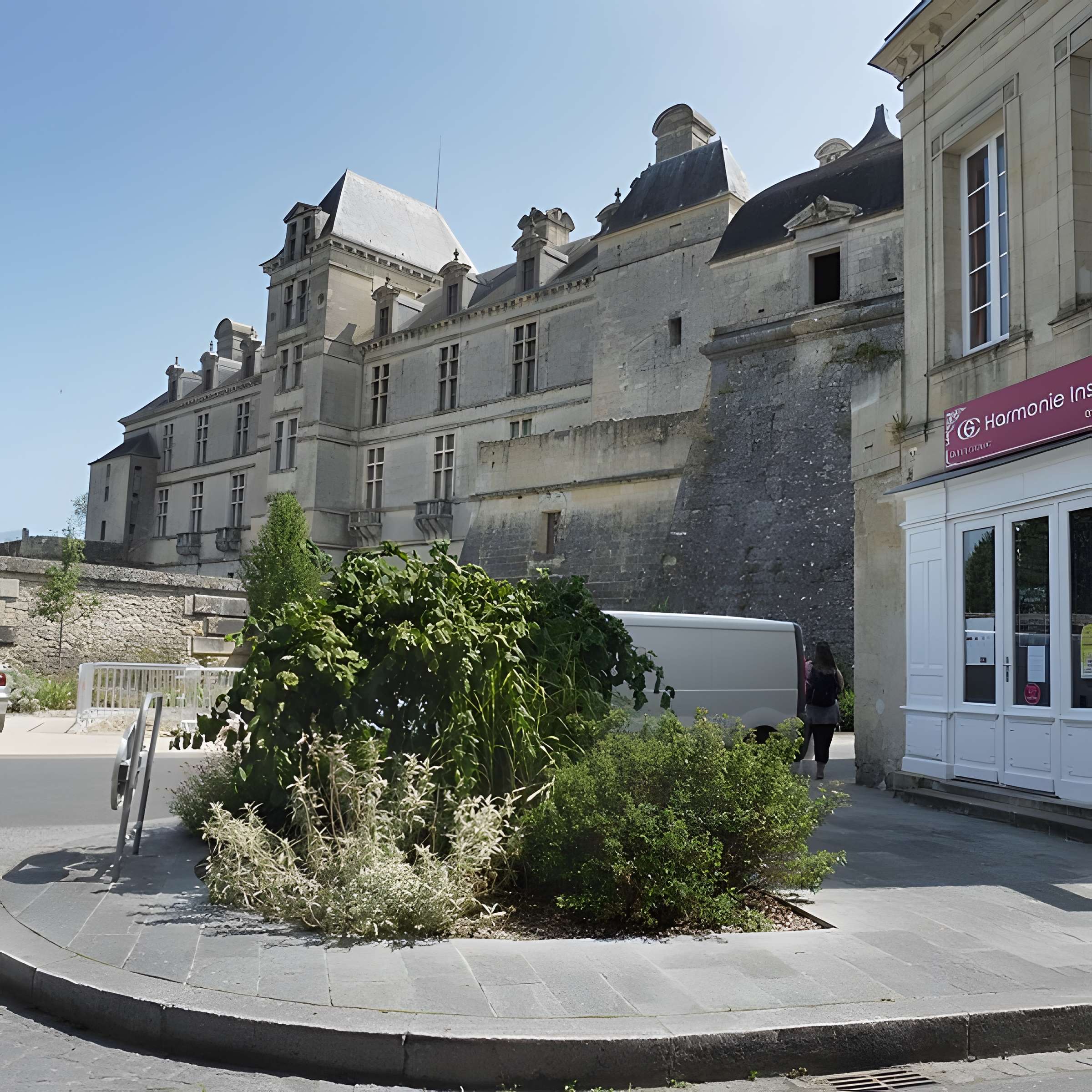 Ancienne porte du potager des Ducs d'Epernon.
