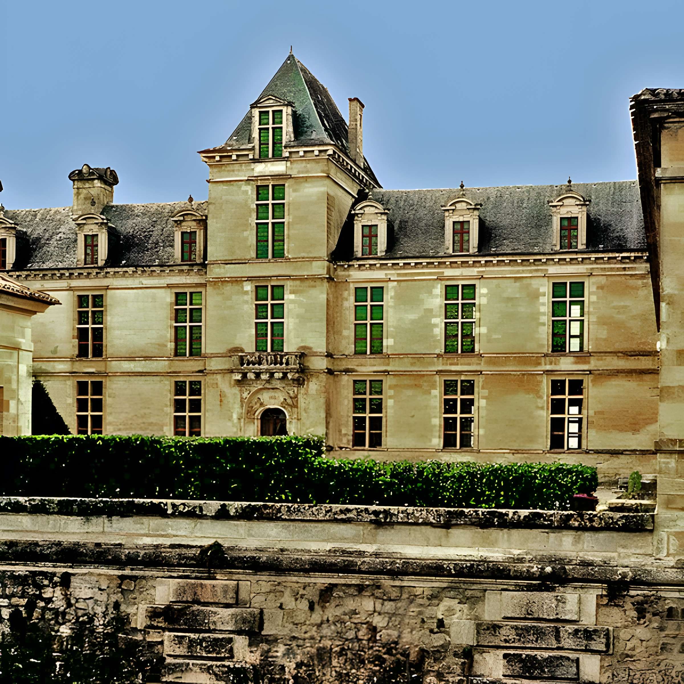 Ancienne porte du potager des Ducs d'Epernon.
