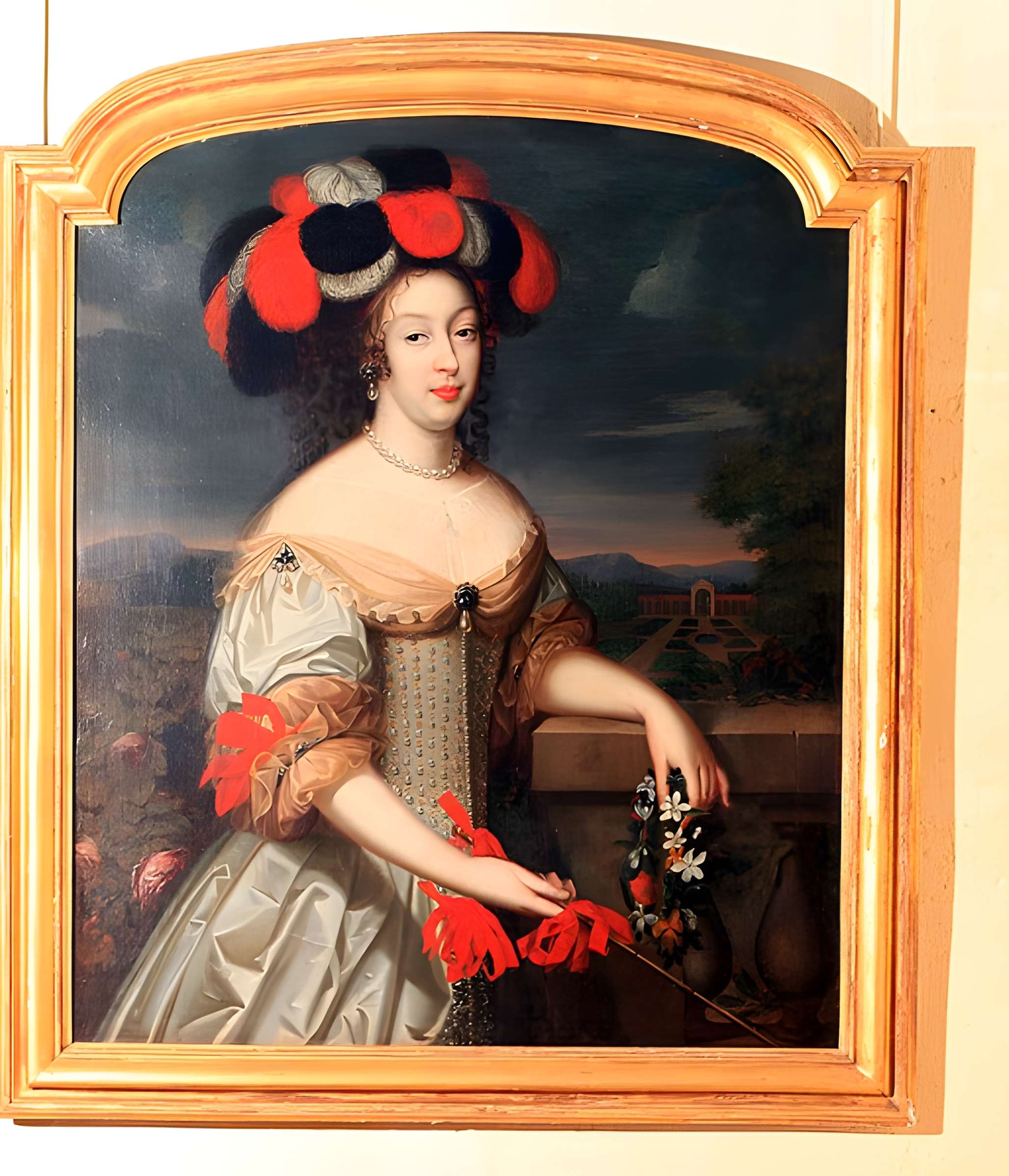 Ancienne porte du potager des Ducs d'Epernon.