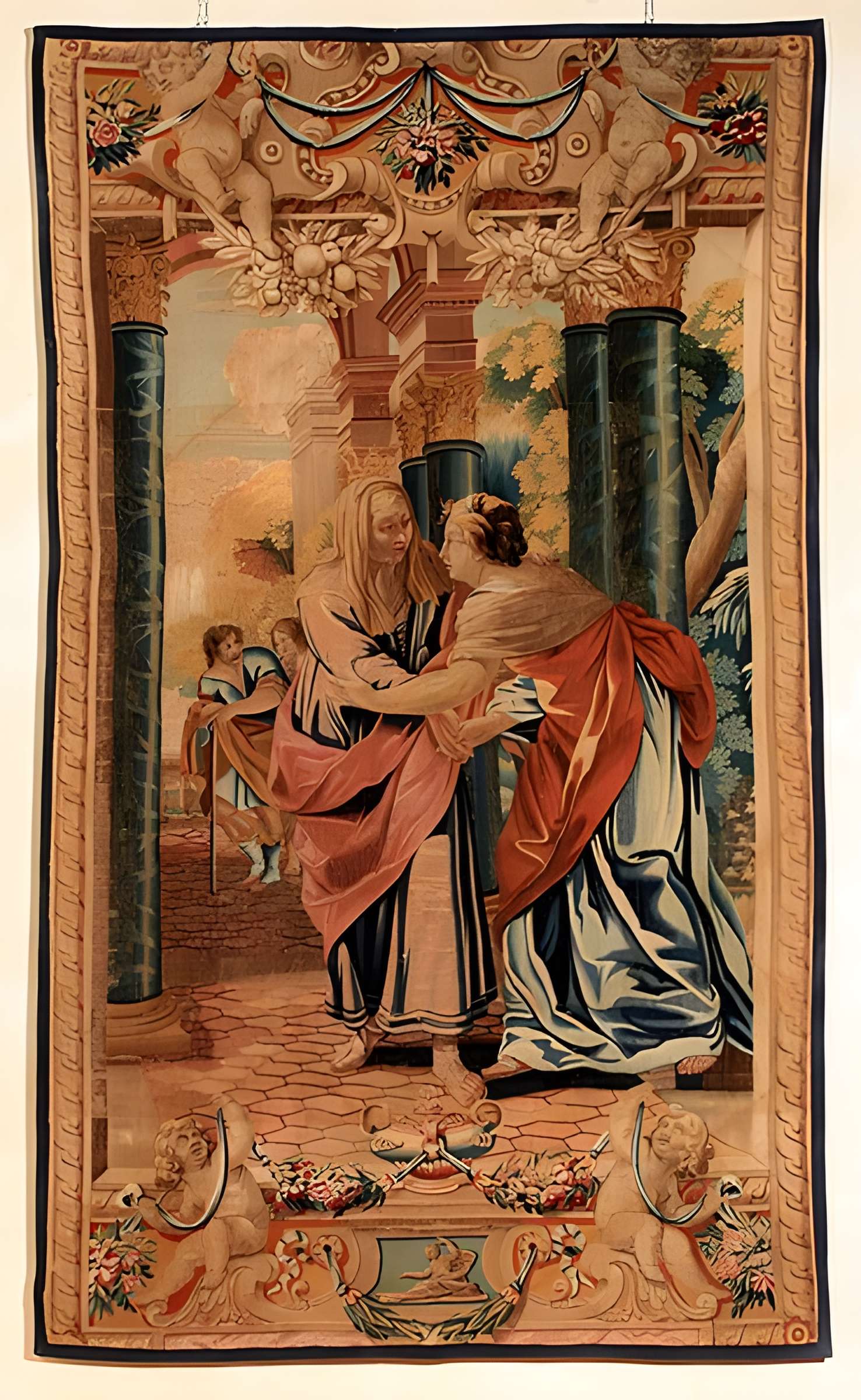 Ancienne porte du potager des Ducs d'Epernon.