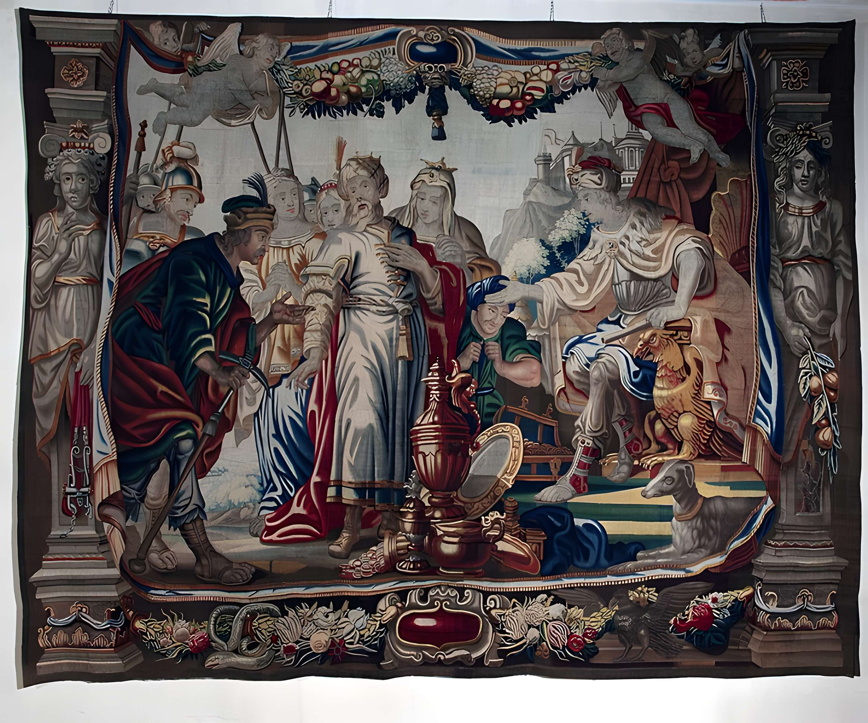 Ancienne porte du potager des Ducs d'Epernon.