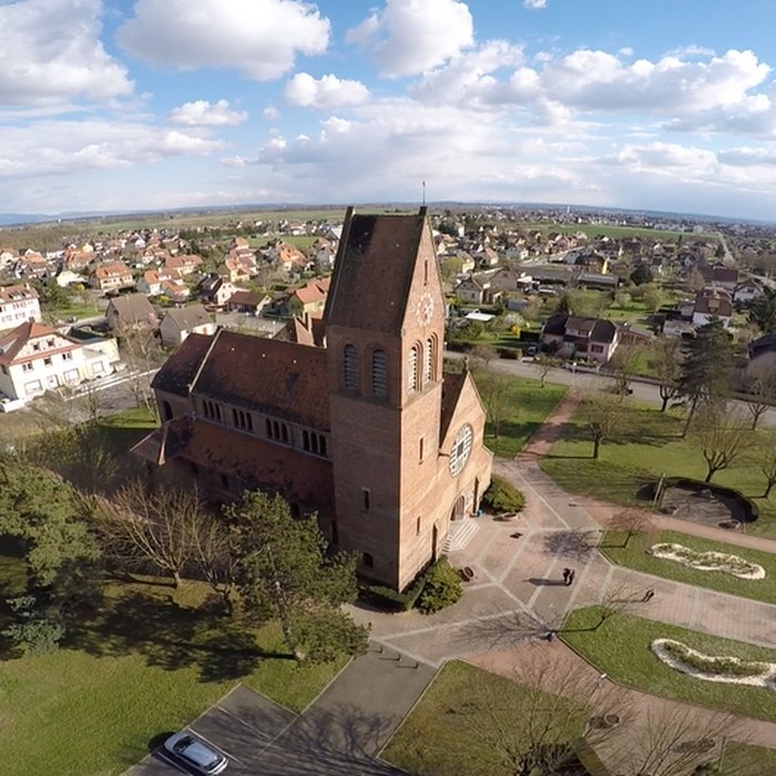 Photo de Église Sainte-Barbe de Wittenheim