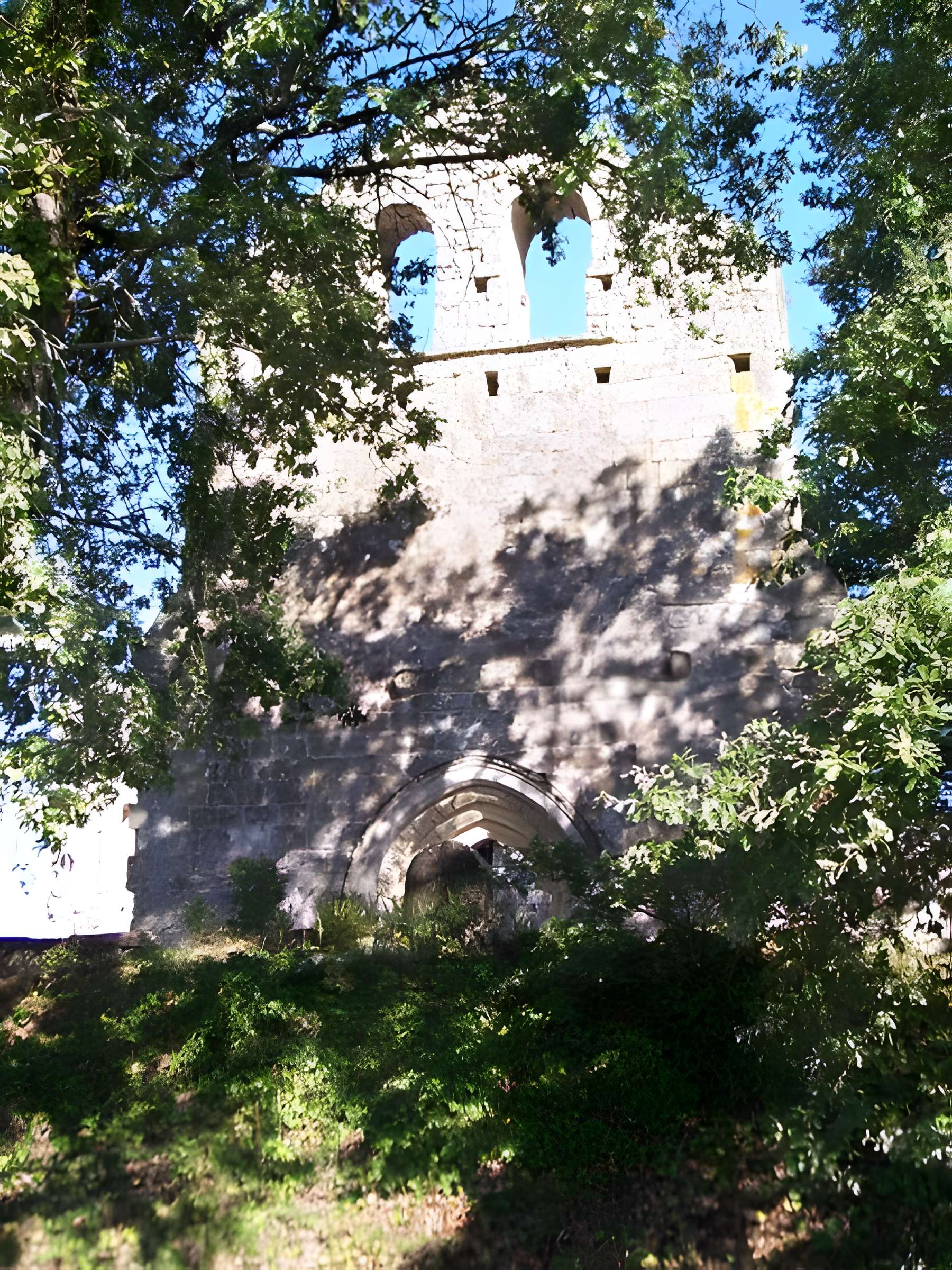 Vestiges de la commanderie de Sallebruneau