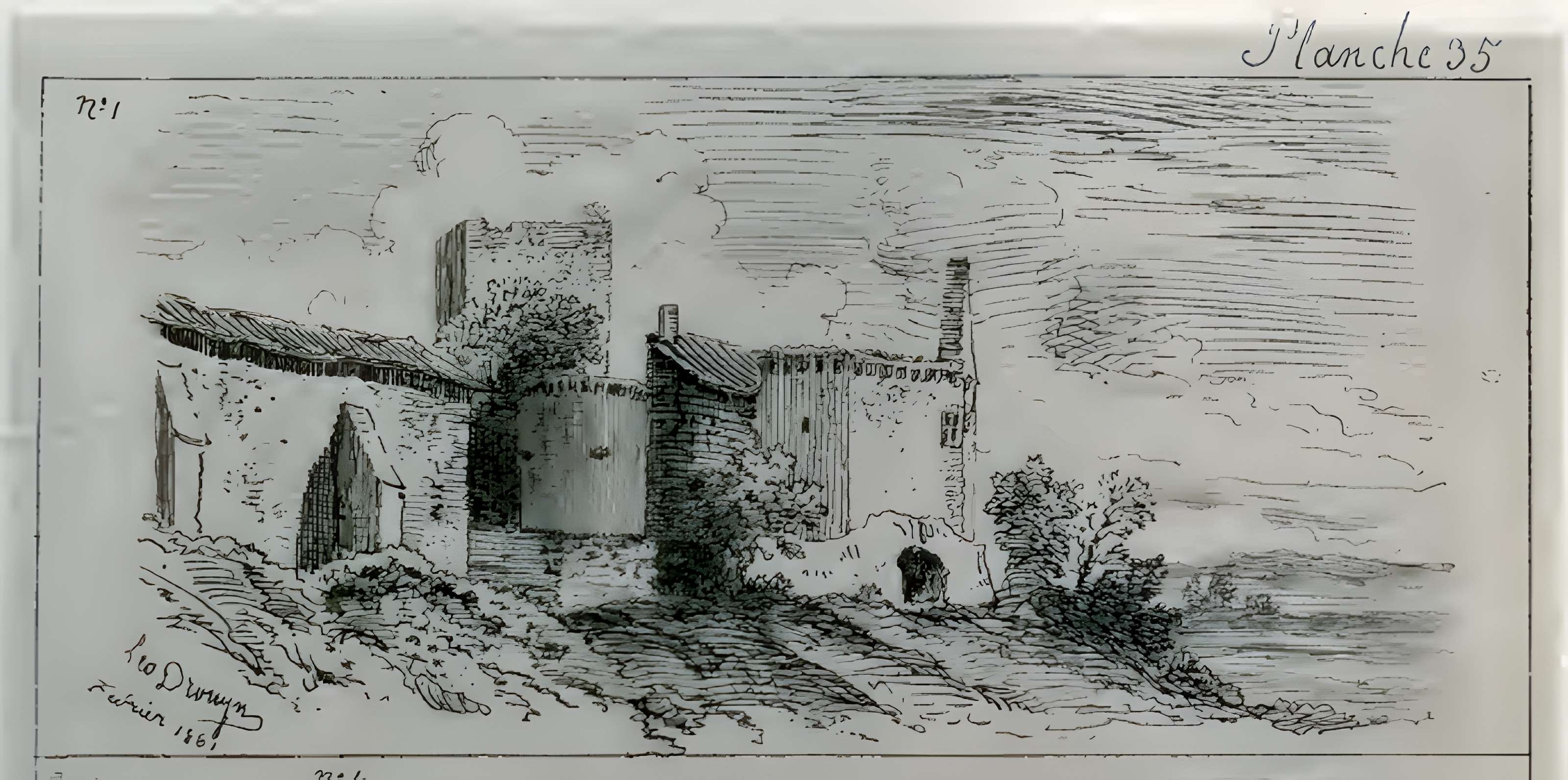 Ruines du château de Malengin