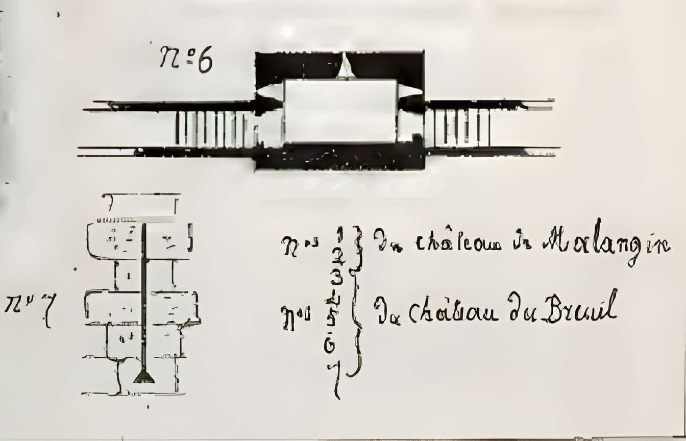 Ruines du château de Malengin