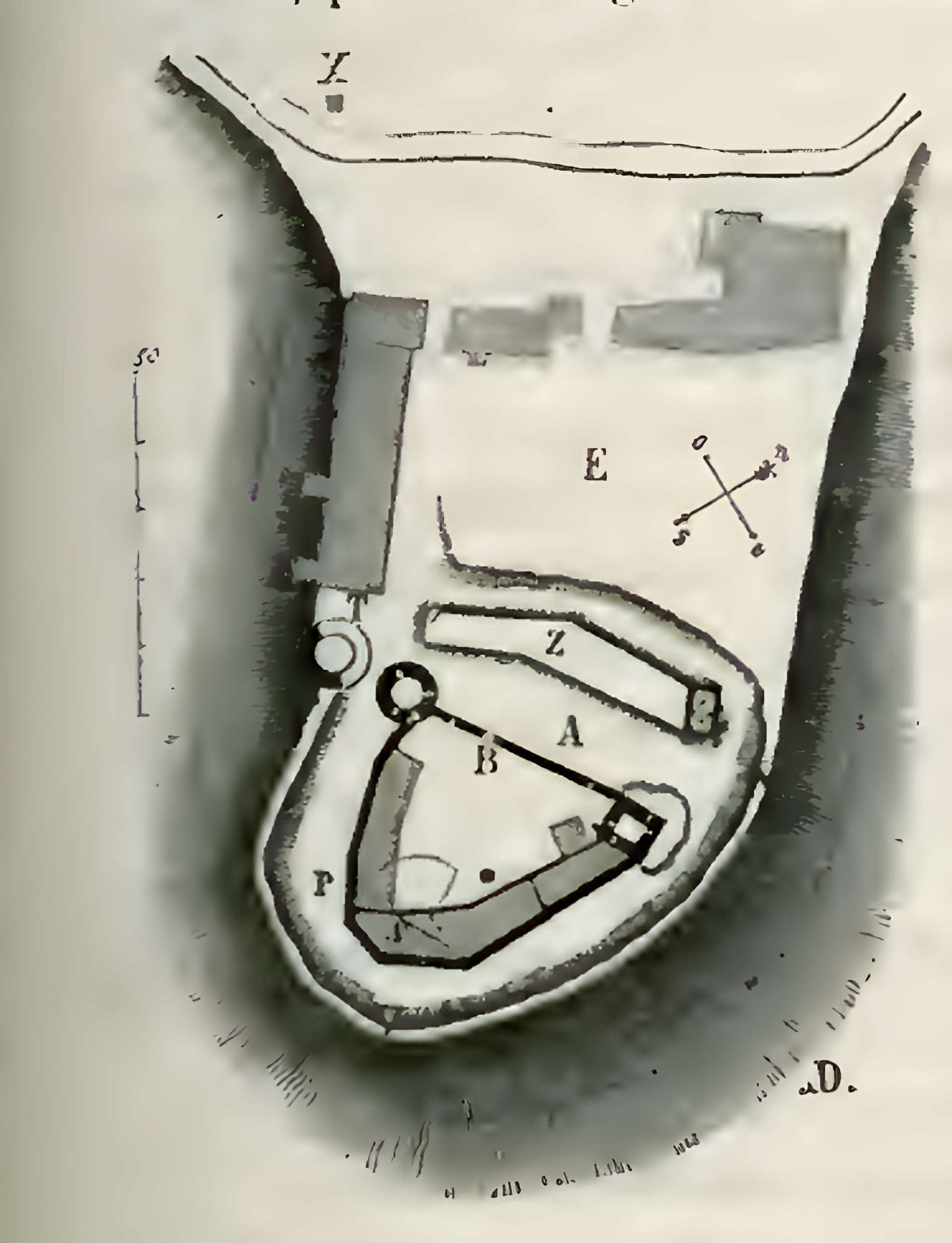 Ruines du château de Malengin