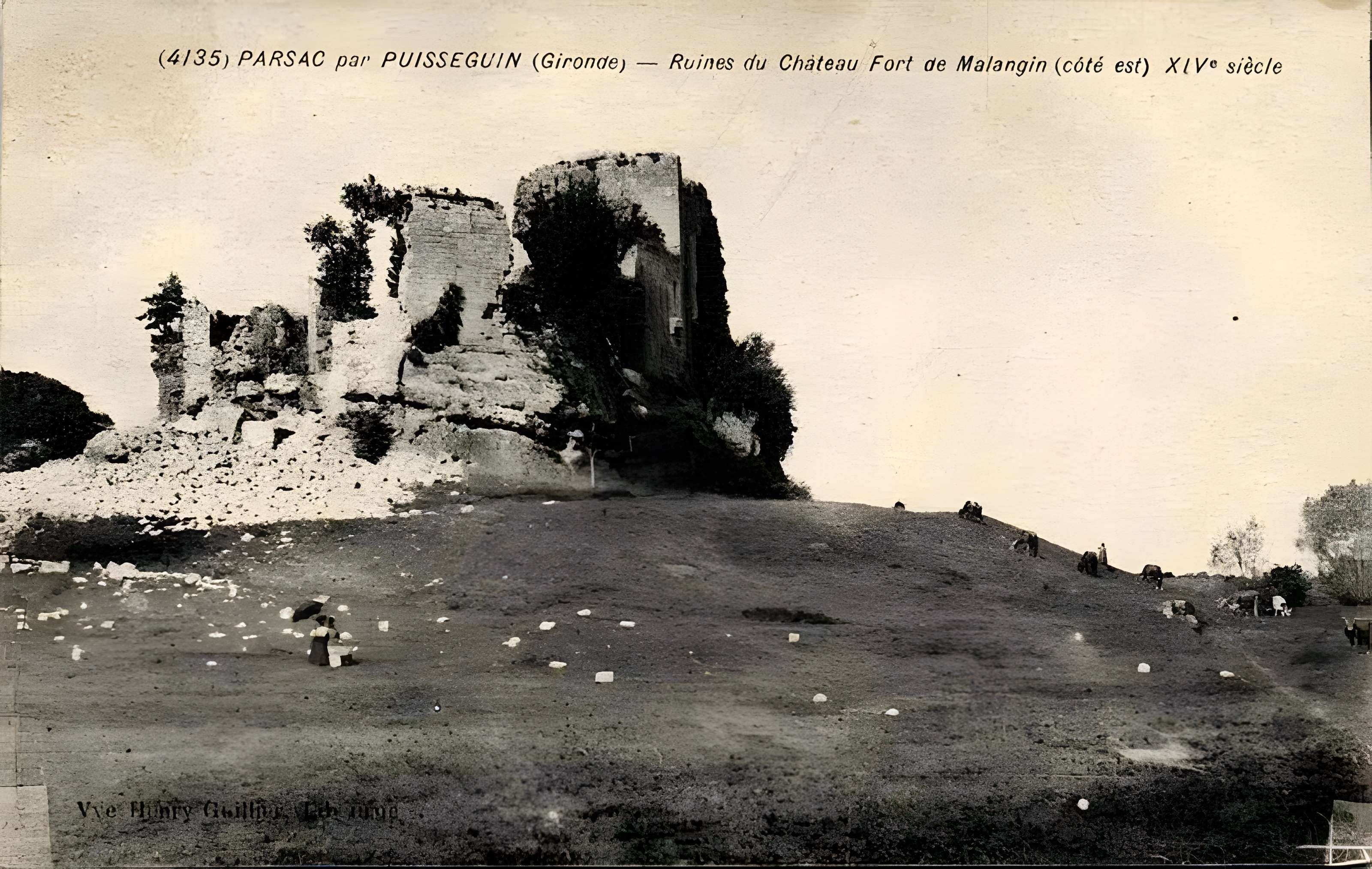 Ruines du château de Malengin