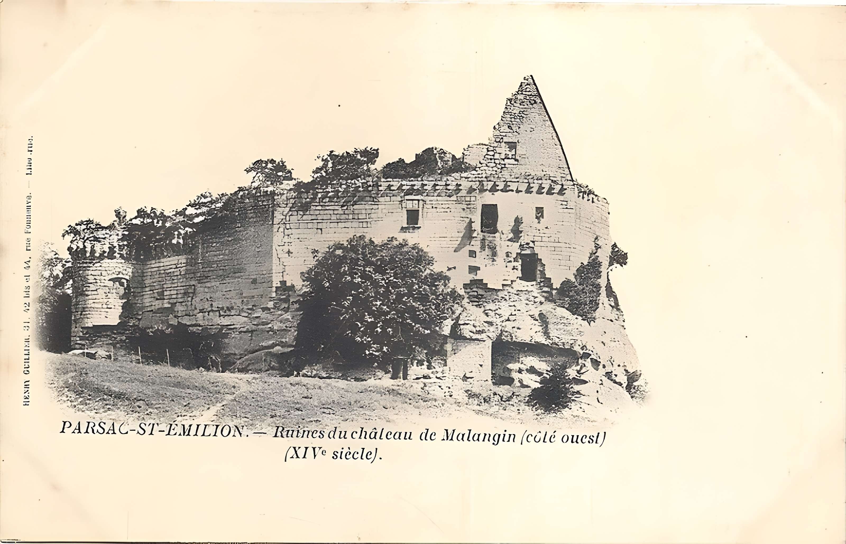 Ruines du château de Malengin