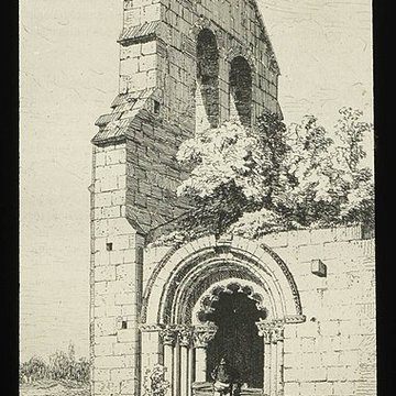 Ruines de la chapelle de Villemartin