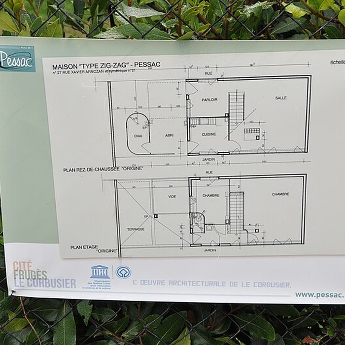 Photo de Immeuble faisant partie du Quartier moderne de Frugès