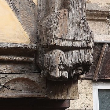 Maison à pans de bois