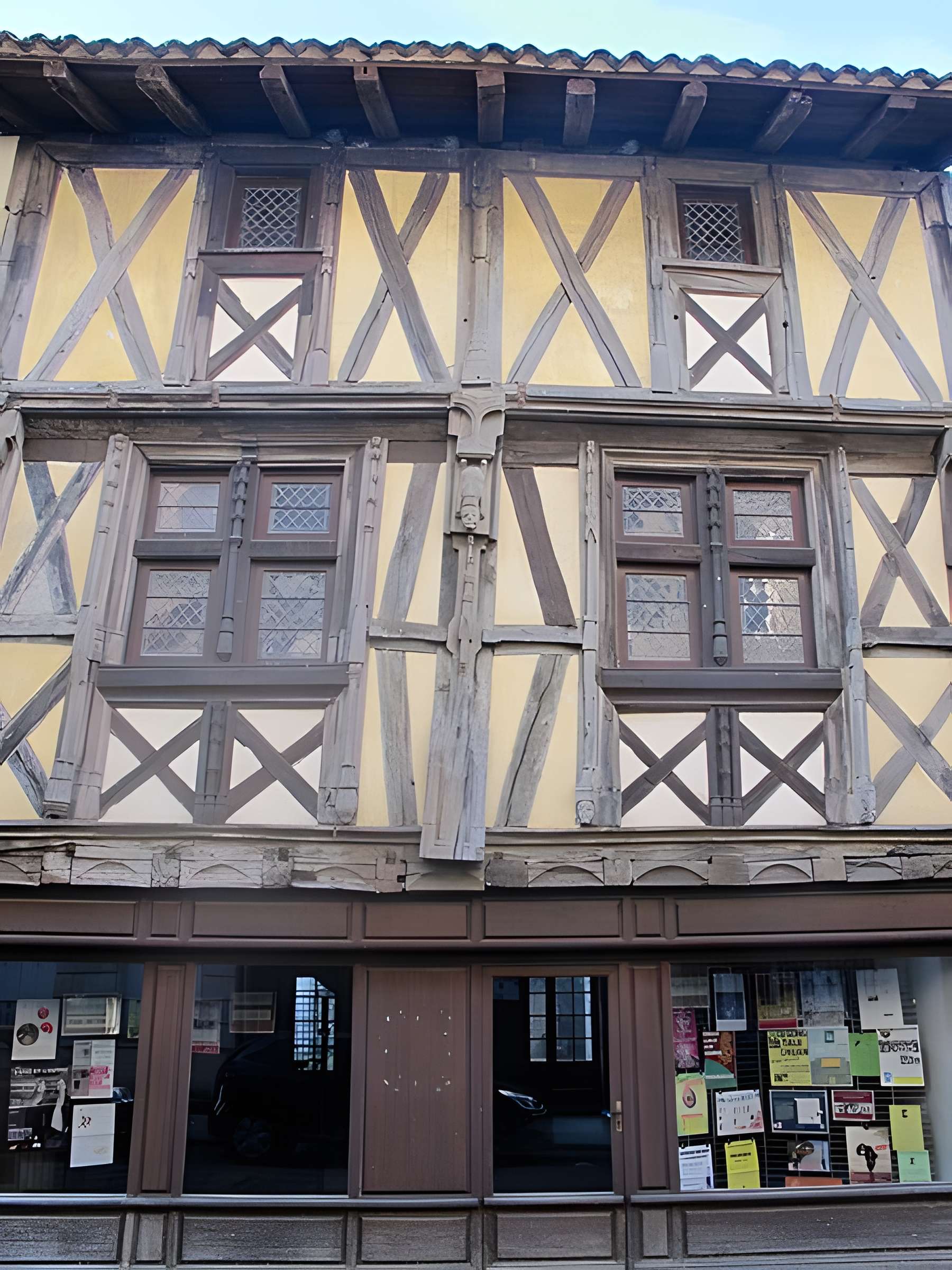 Maison à pans de bois