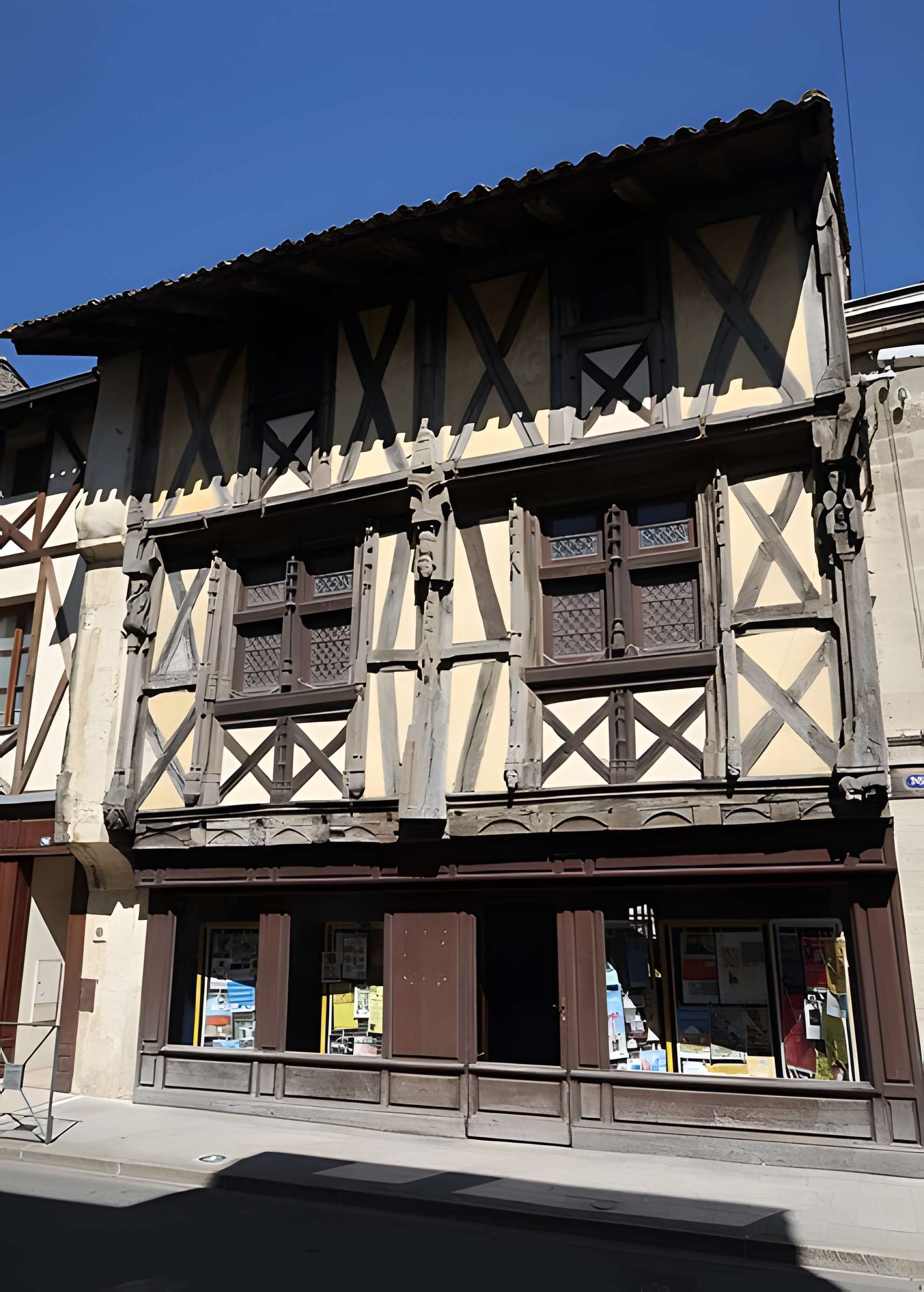 Maison à pans de bois