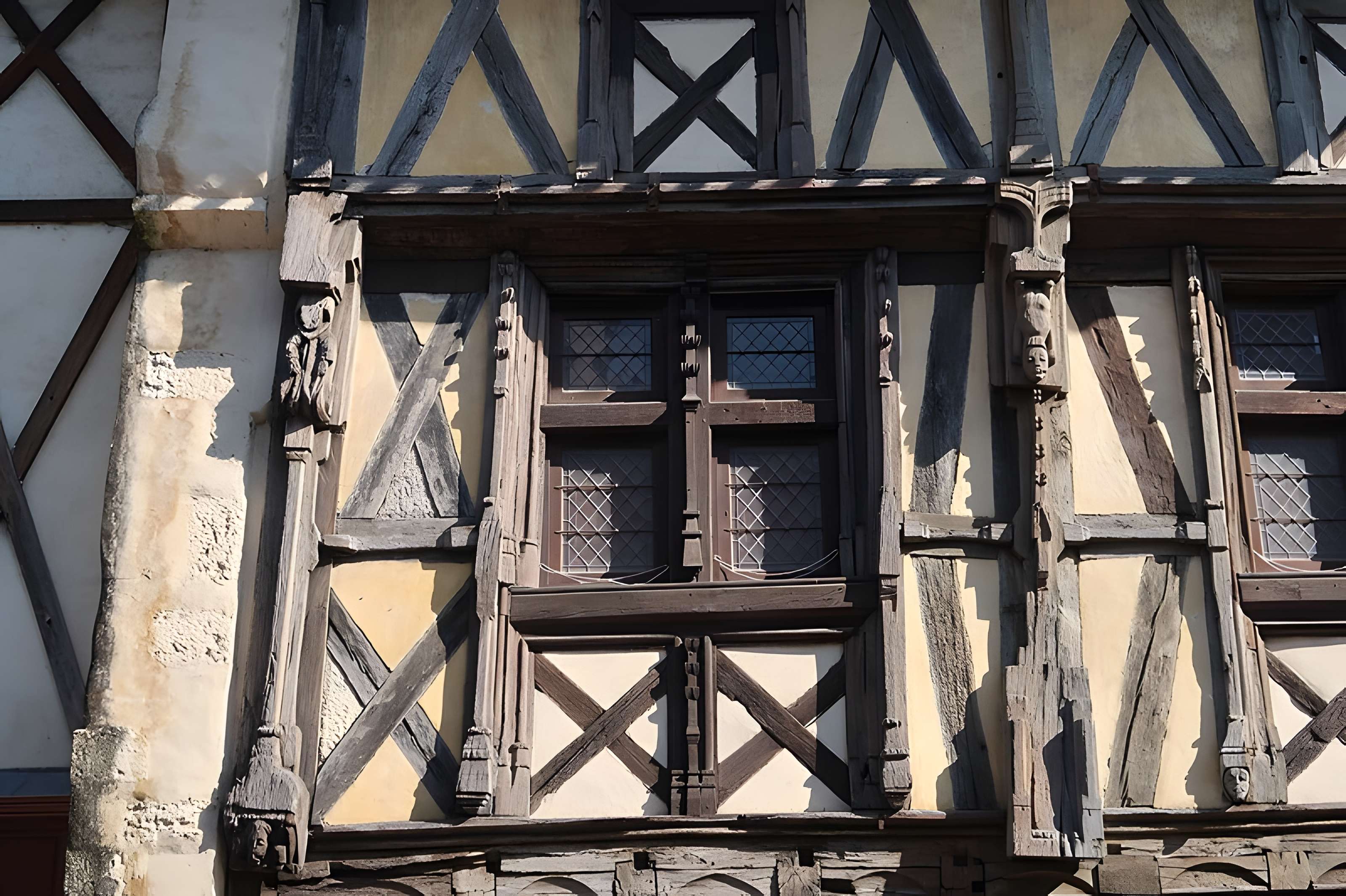 Maison à pans de bois