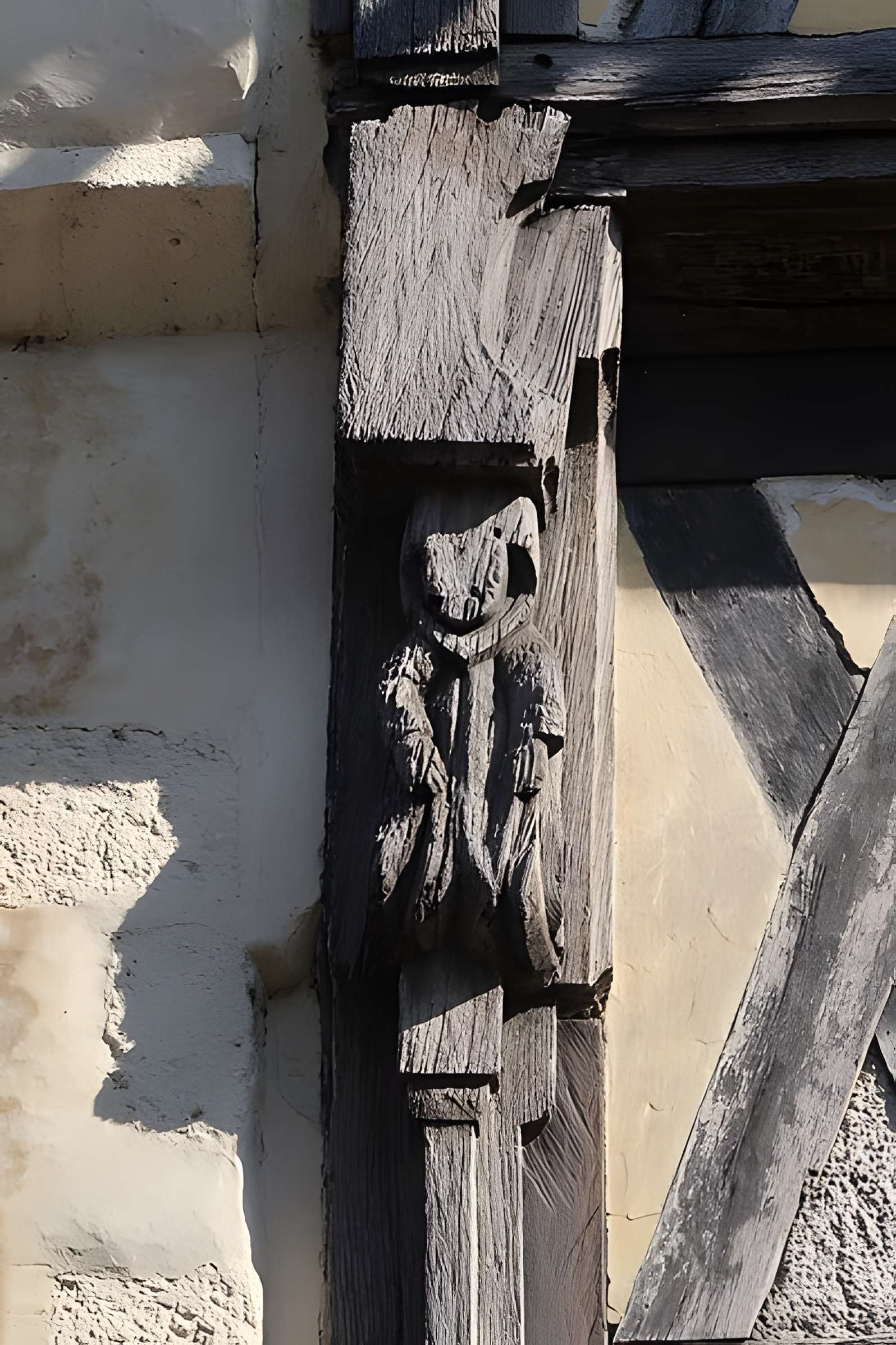 Maison à pans de bois