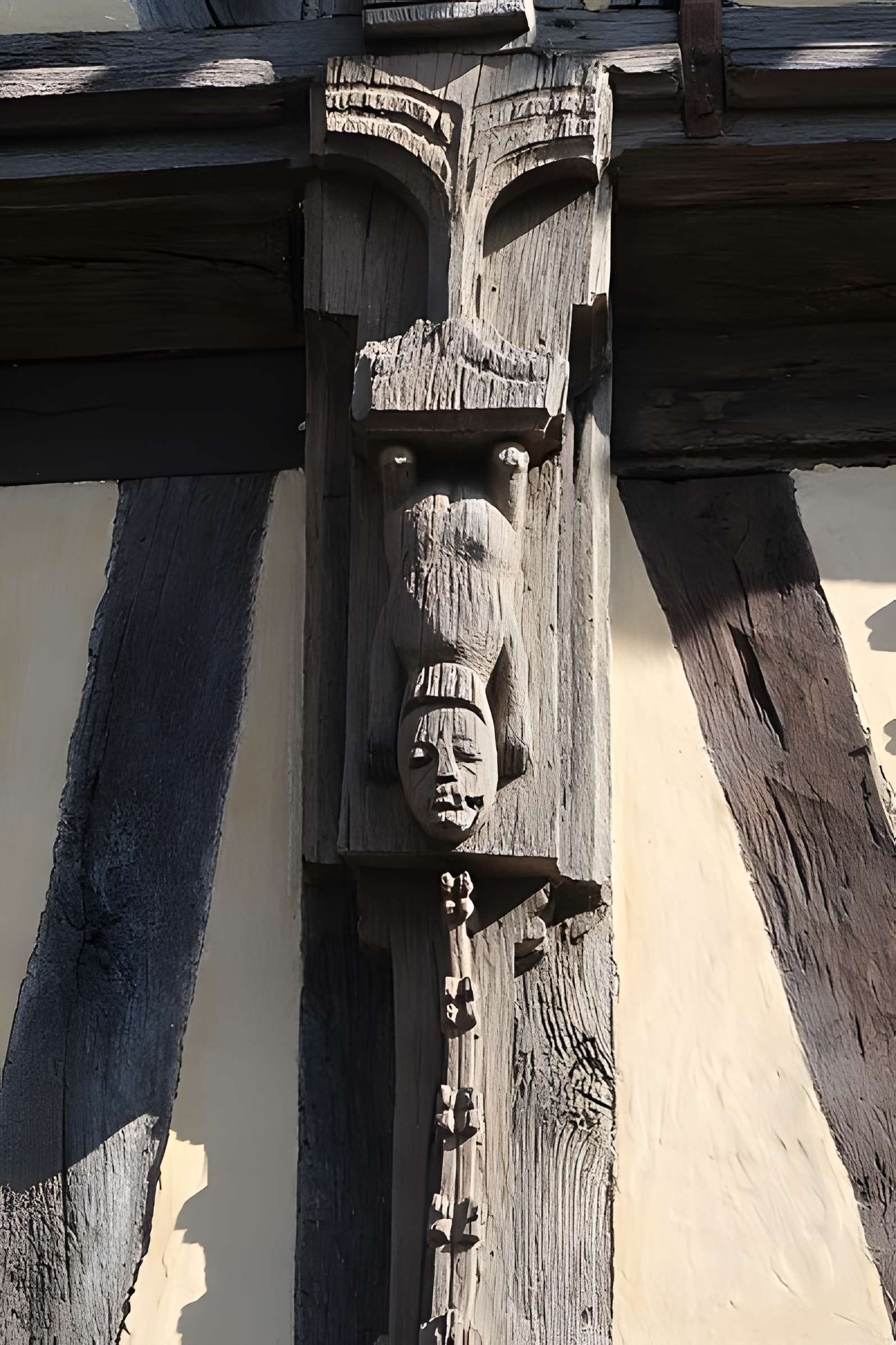 Maison à pans de bois