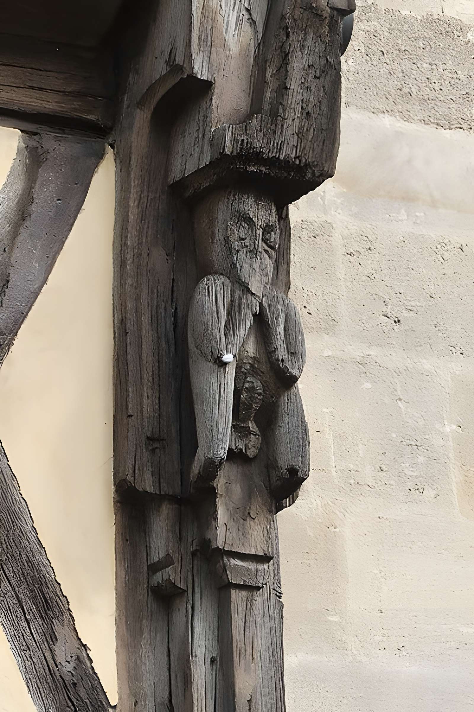 Maison à pans de bois