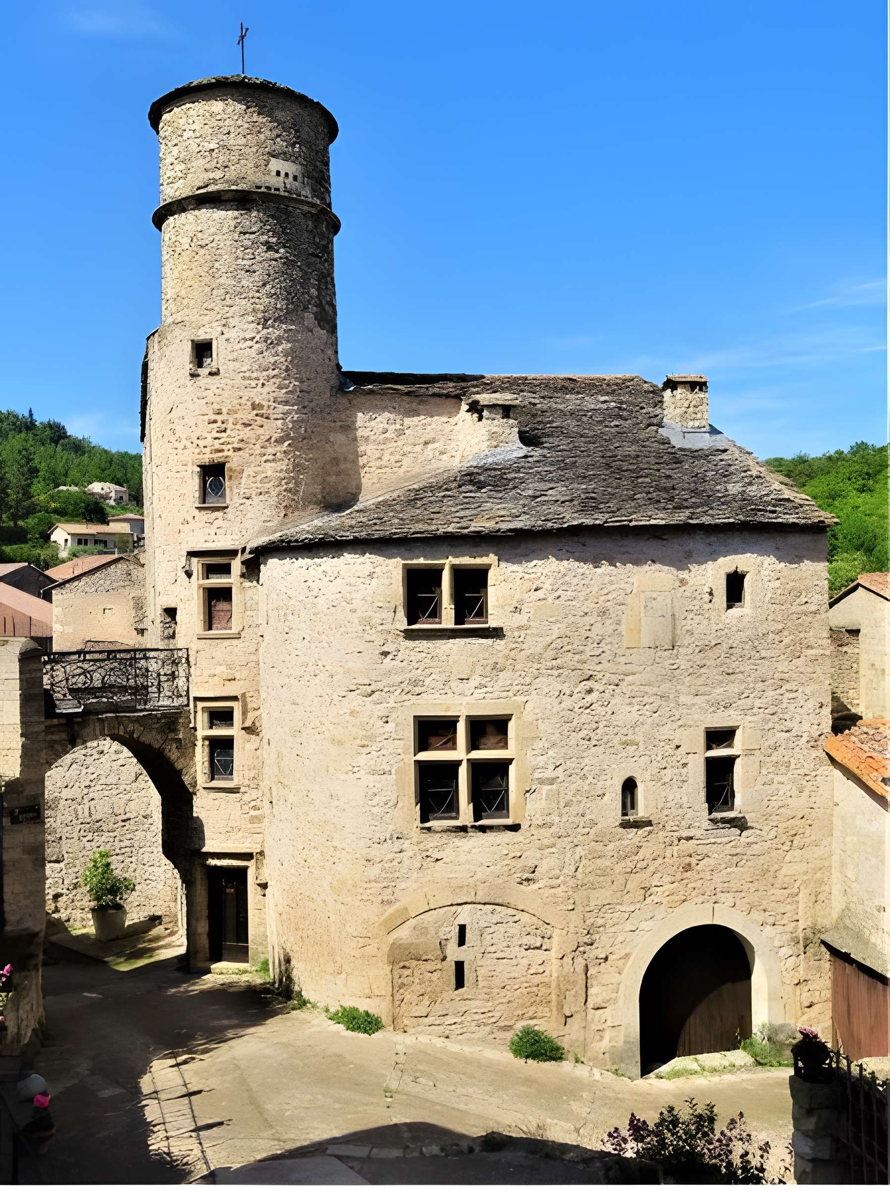 Maison du Bailli ou « manoir Toulouse-Lautrec » à Boussagues